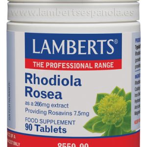 Rhodiola Rosea 1064 mg extracto aportando 7,5 mg de Rosavinas