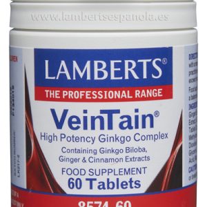 VeinTain® con extractos de Ginkgo Biloba, Canela y Jengibre